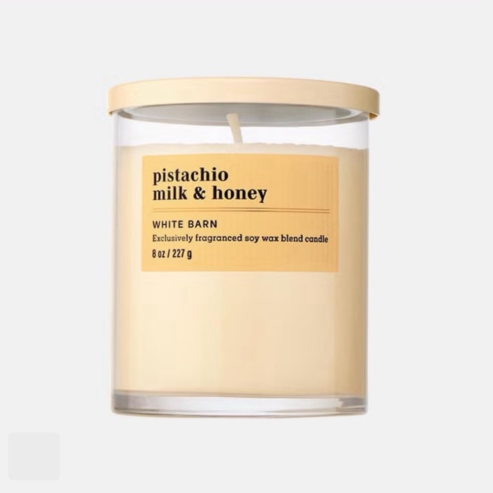Bath & Body Works Pistachio Milk & Honey Candle